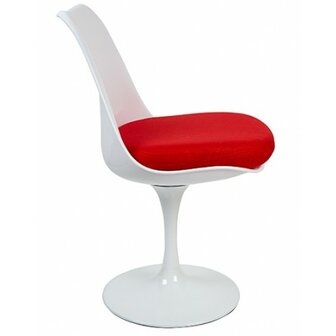 vervangend kussen Tulip chair rood