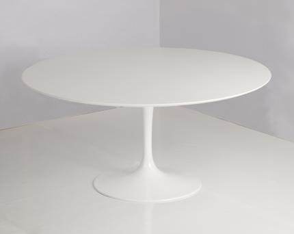 Weggooien ondernemer verkoopplan Tulip ronde eetkamer tafel - Eero Saarinen - Eigenwijs Design - Saarinen  Tulip specialist in ovale- en ronde eettafels