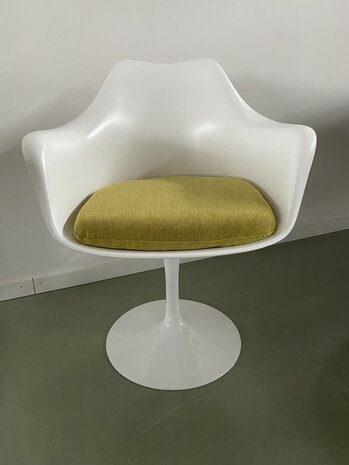 Kussen voor Tulip armstoel van KNOLL Saarinen - Vintage Groen