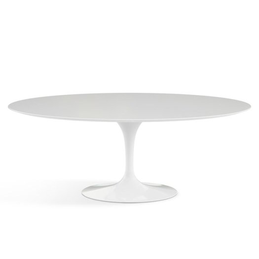 Ovale Saarinen Tulip tafel , alle afmetingen leverbaar Eigenwijs Design